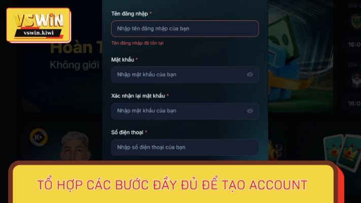Hướng dẫn đăng ký VSWIN đảm bảo thành công 100% 